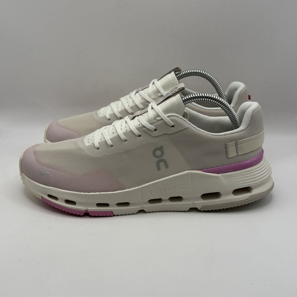ON Running Brand Cloud Cloudnova Form 2 White/Pin… - image 1